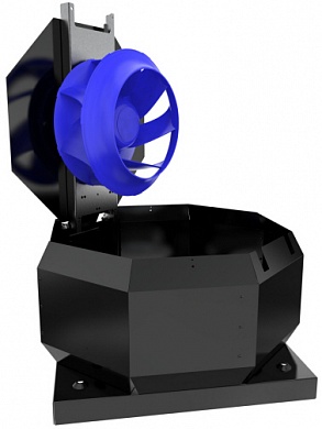 Вентилятор крышный Systemair TOE 355-4